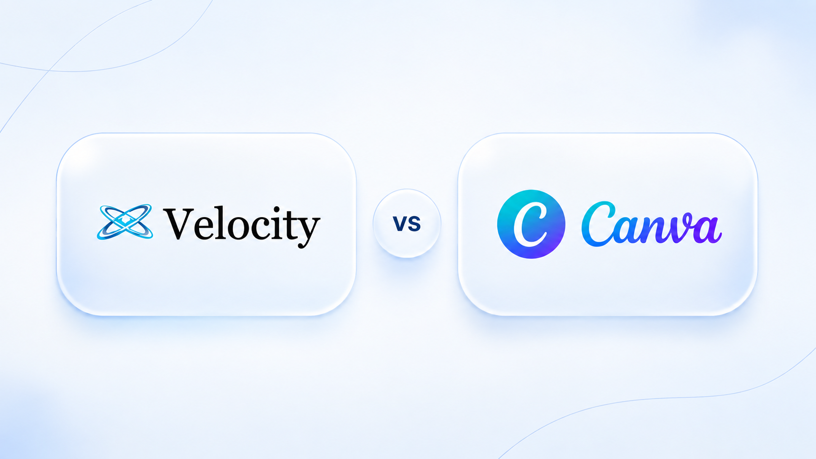 Velocity and Canva compared as visual content and social media management tools