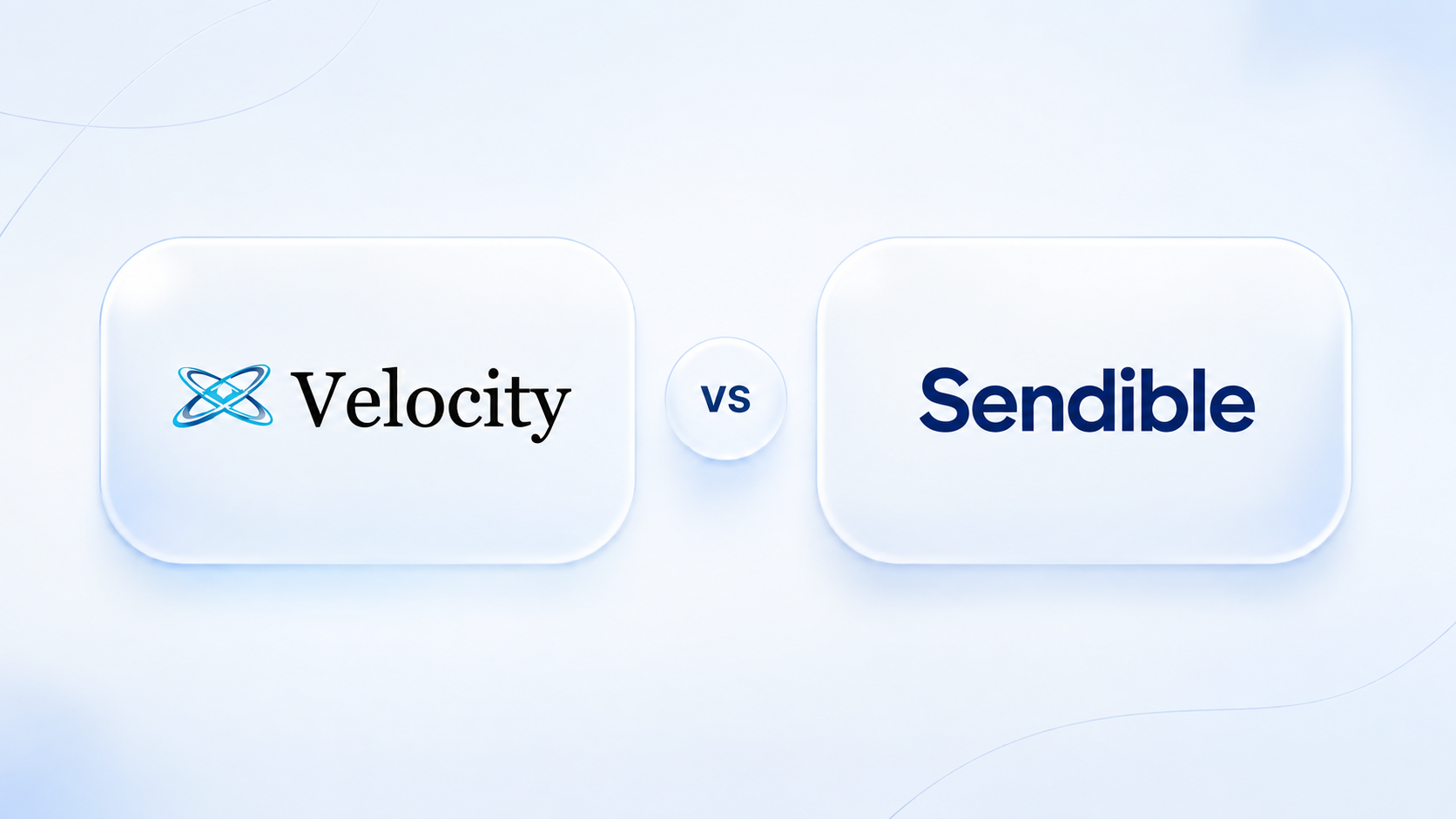 Velocity AI social media agent and Sendible social media management platform compared for agency workflows