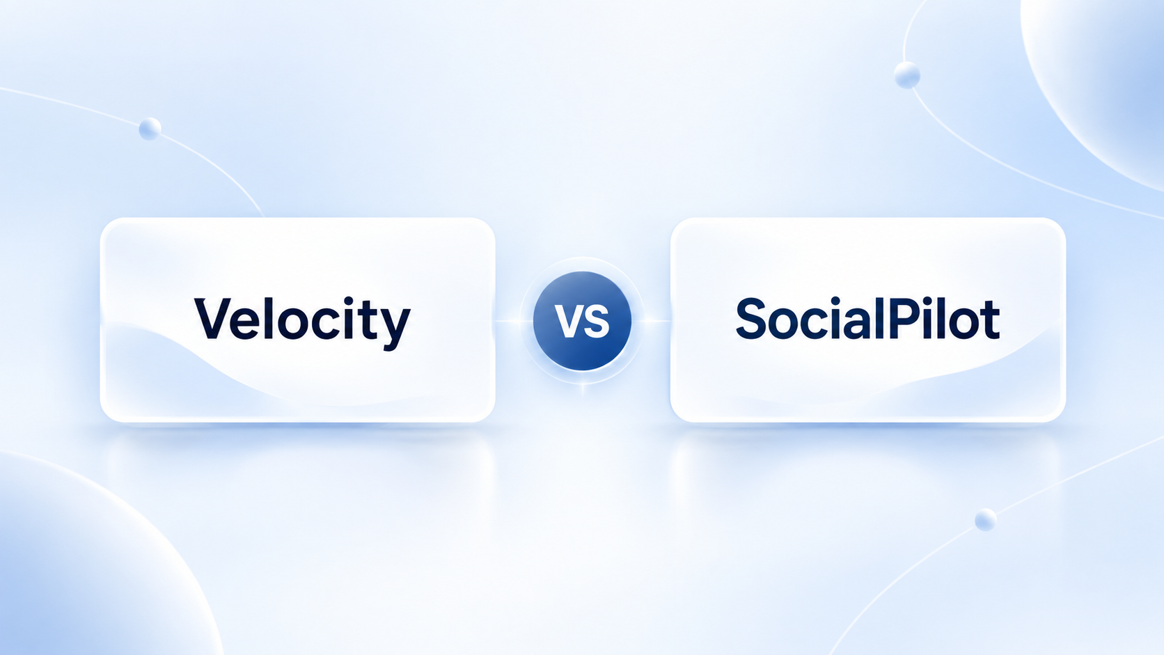 Velocity and SocialPilot compared as social media management tools